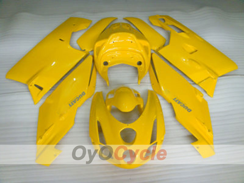 Injection Fairing kit for 03-04 Ducati 999 - Yellow - Factory Style #OYO87902353