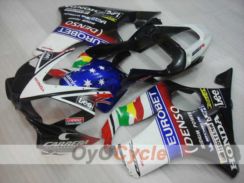 Injection Fairing kit for 01-03 CBR600F4i - Multicolour - Lee, MICHELIN #OYO87900161
