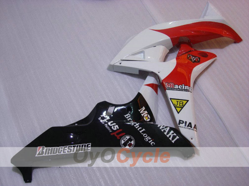 Injection Fairing kit for 07-08 CBR600RR - Red, White - M Racing, Moriwaki #OYO87900374