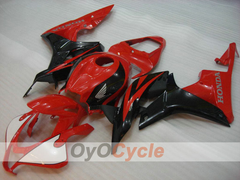 Injection Fairing kit for 07-08 CBR600RR - Red, Black - Factory Style #OYO87900380 Secondary image