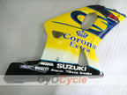 Injection Fairing kit for 00-03 GSX R750 - Yellow, Blue - Corona #OYO87905168