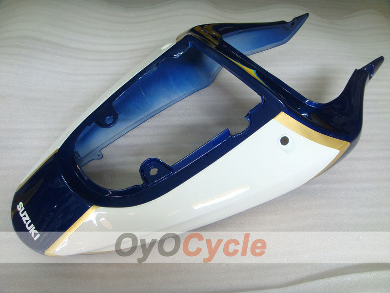 Injection Fairing kit for 01-03 GSX R600 - Yellow, Blue - Corona, MOTUL #OYO87905113