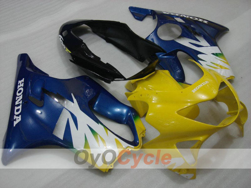 Injection Fairing kit for 99-00 CBR600F4 - Yellow, Blue - Factory Style #OYO87900137 Main image