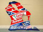 Injection Fairing kit for 99-00 CBR600F4 - Red, Blue - Castrol #OYO87900107