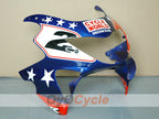 Injection Fairing kit for 99-00 CBR600F4 - Red, Blue - Castrol #OYO87900107