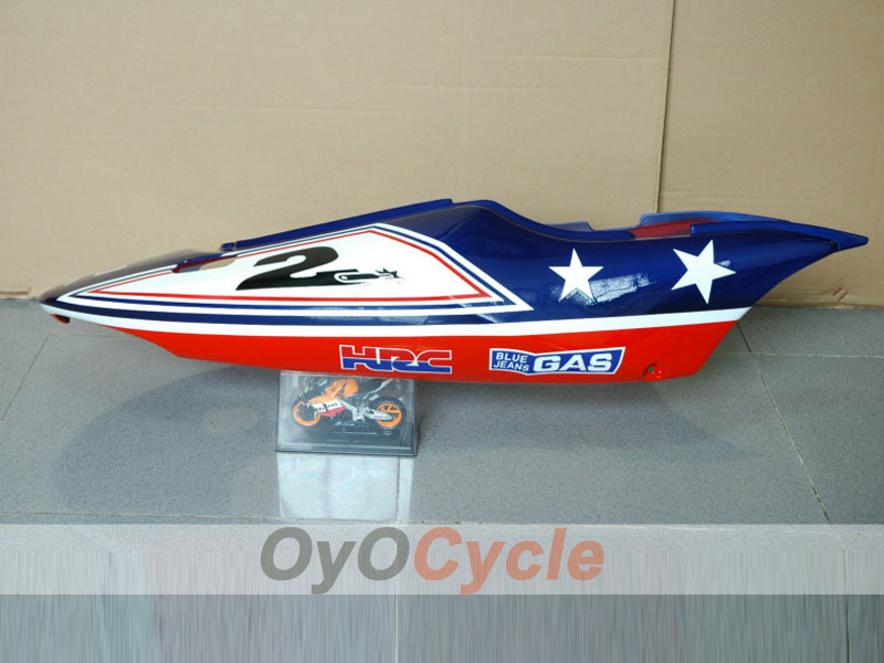 Injection Fairing kit for 99-00 CBR600F4 - Red, Blue - Castrol #OYO87900107