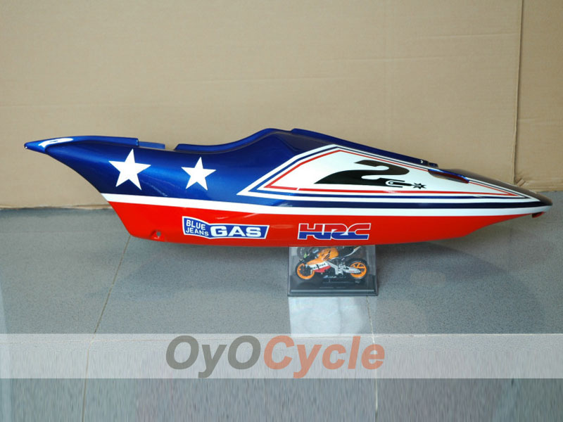 Injection Fairing kit for 99-00 CBR600F4 - Red, Blue - Castrol #OYO87900107