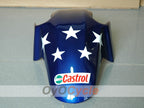 Injection Fairing kit for 99-00 CBR600F4 - Red, Blue - Castrol #OYO87900107