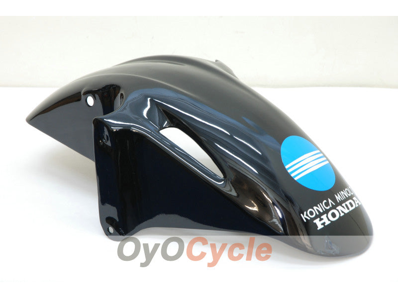 Injection Fairing kit for 02-13 VFR800 - Blue, White - Konica Minolta #OYO87902821