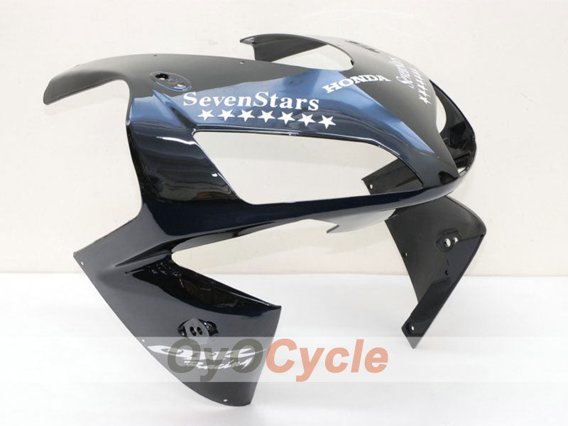 Injection Fairing kit for 03-04 CBR600RR - White, Black - SevenStars #OYO87902545