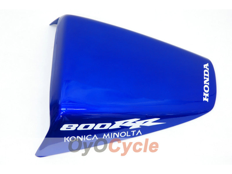 Injection Fairing kit for 02-13 VFR800 - Blue, White - Konica Minolta #OYO87902821
