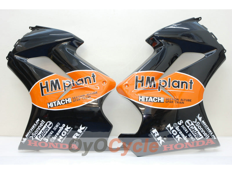 Injection Fairing kit for 02-13 VFR800 - Black - HM Plant #OYO87902830 Secondary image