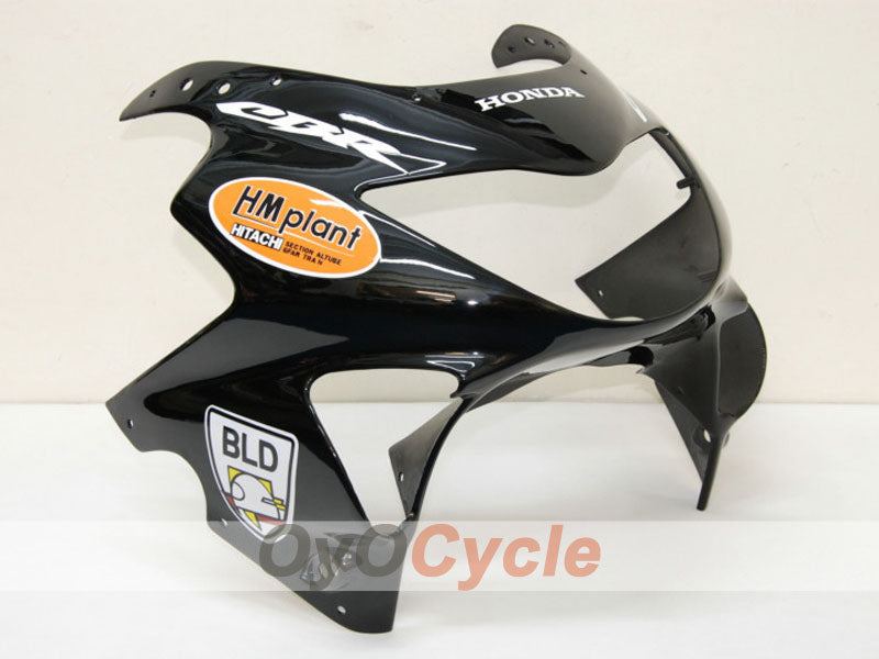 Injection Fairing kit for 99-00 CBR600F4 - Black - Castrol #OYO87900113