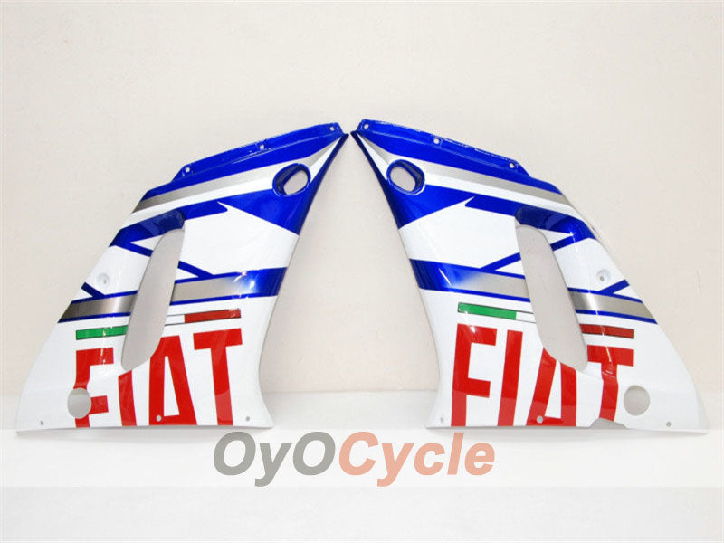 Injection Fairing kit for 98-02 YZF-R6 - Blue, White - FIAT, MOTUL #OYO87900984 Secondary image