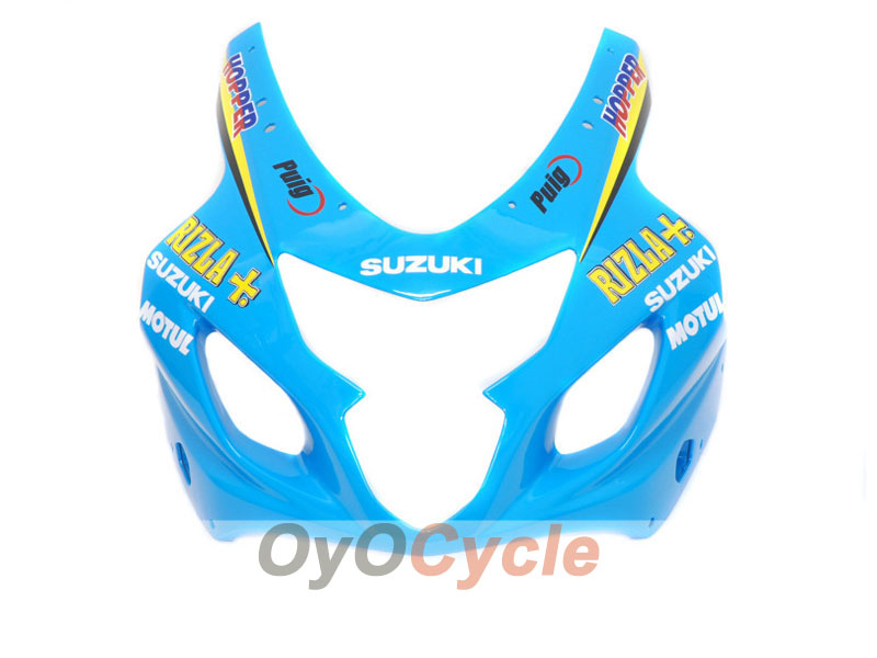 Injection Fairing kit for 04-05 GSXR600 - Blue, Black - MOTUL, Rizla+ #OYO87901409