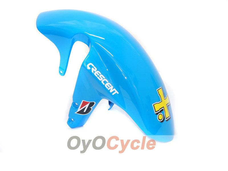 Injection Fairing kit for 04-05 GSX R750 - Yellow, Blue - Rizla+ #OYO87901230
