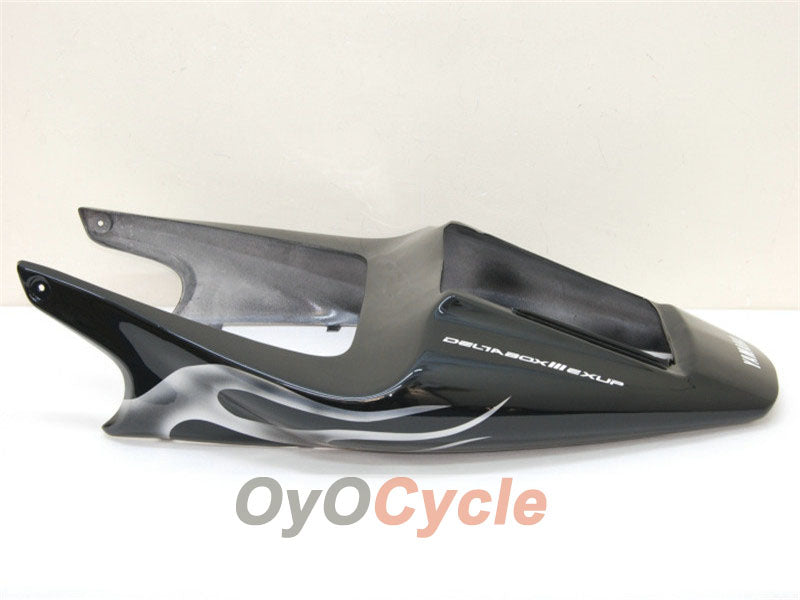 Injection Fairing kit for 98-99 YZF-R1 - Black, Silver - Flame #OYO87900739