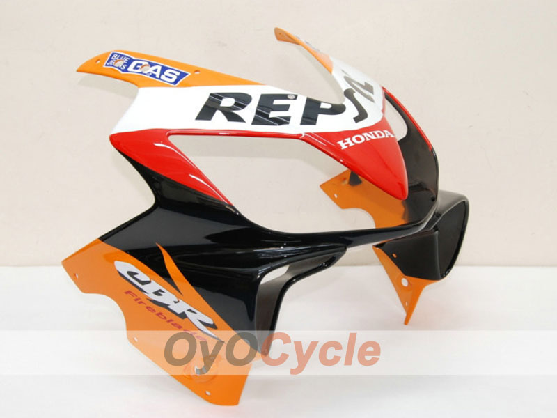 Injection Fairing kit for 01-03 CBR600F4i - Orange, Black - MICHELIN, Repsol #OYO87900190