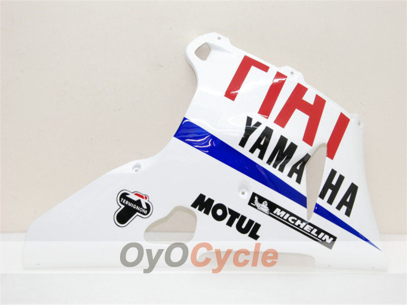 Injection Fairing kit for 00-01 YZF-R1 - Blue, White - FIAT, MOTUL #OYO87900761