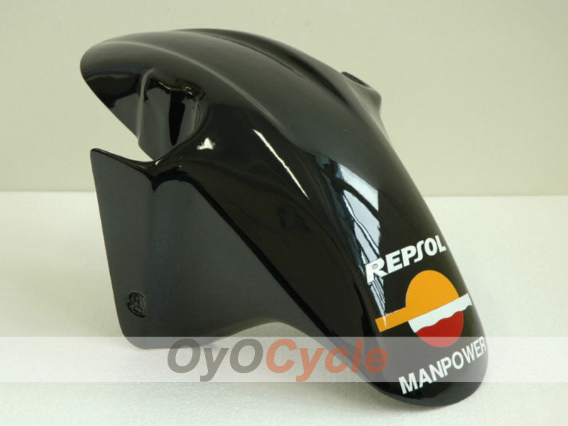 Injection Fairing kit for 01-03 CBR600F4i - Orange, Black - MICHELIN, Repsol #OYO87900188
