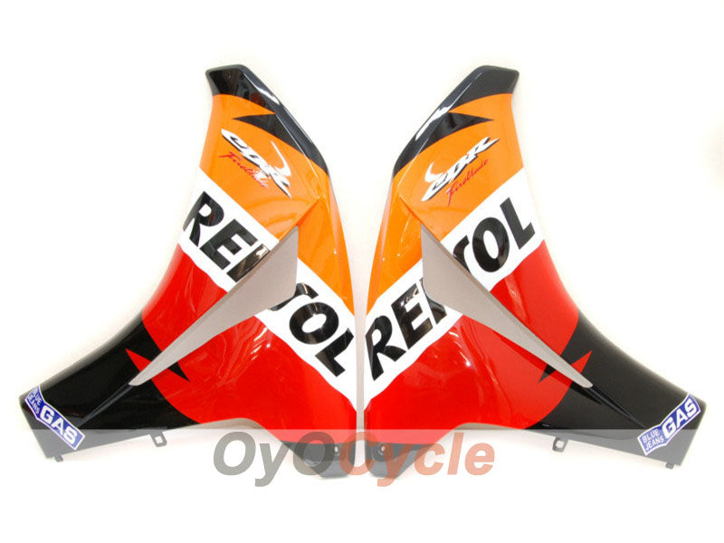 Injection Fairing kit for 08-11 CBR1000RR - Orange, Black - Repsol #OYO87900720