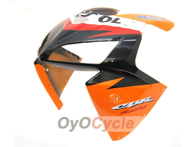 Injection Fairing kit for 05-06 CBR600RR - Orange, Black - MICHELIN, RK, Repsol #OYO87900327