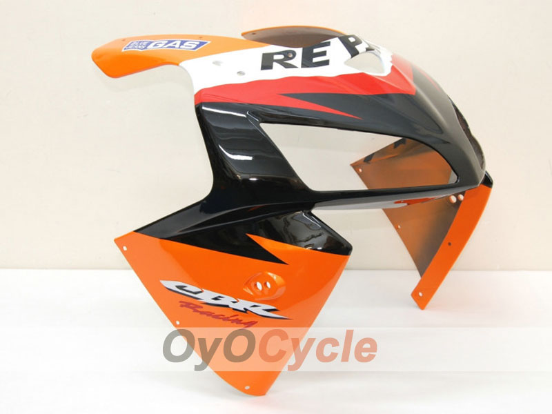 Injection Fairing kit for 05-06 CBR600RR - Orange, Black - MICHELIN, RK, Repsol #OYO87900327