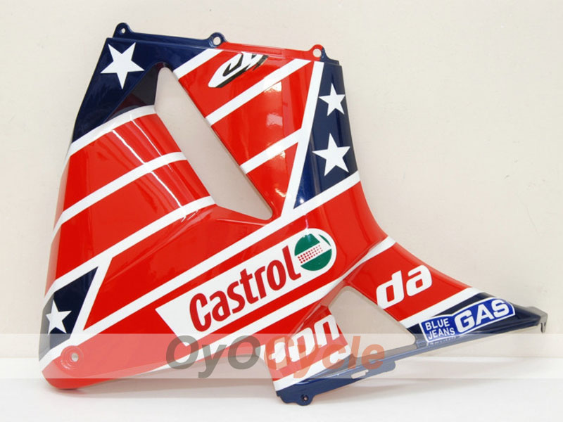 Injection Fairing kit for 05-06 CBR600RR - Red, Blue - Castrol #OYO87900208 Secondary image
