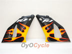 Injection Fairing kit for 00-01 YZF-R1 - Yellow, Black - Flame #OYO87900766
