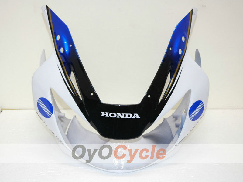 Injection Fairing kit for 00-01 CBR900RR 929 - White, Black - Konica Minolta #OYO87902706