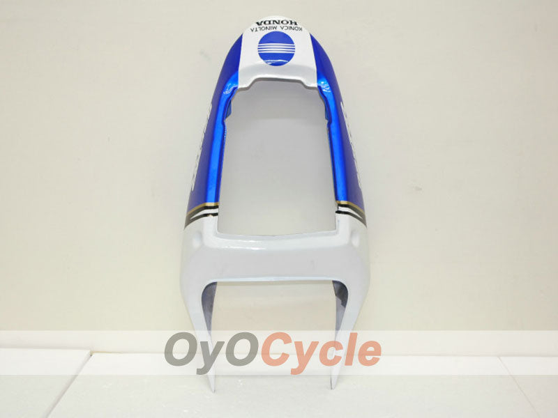 Injection Fairing kit for 00-01 CBR900RR 929 - White, Black - Konica Minolta #OYO87902706