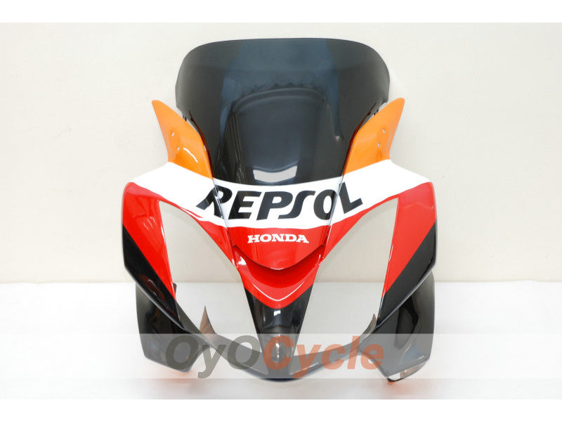 Injection Fairing kit for 02-13 VFR800 - Orange, Black - Repsol #OYO87902832