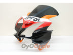Injection Fairing kit for 02-13 VFR800 - Orange, Black - Repsol #OYO87902832