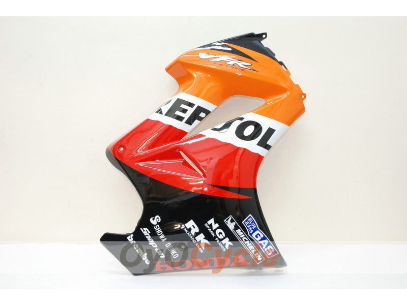 Injection Fairing kit for 02-13 VFR800 - Red, Orange - Repsol #OYO87902833