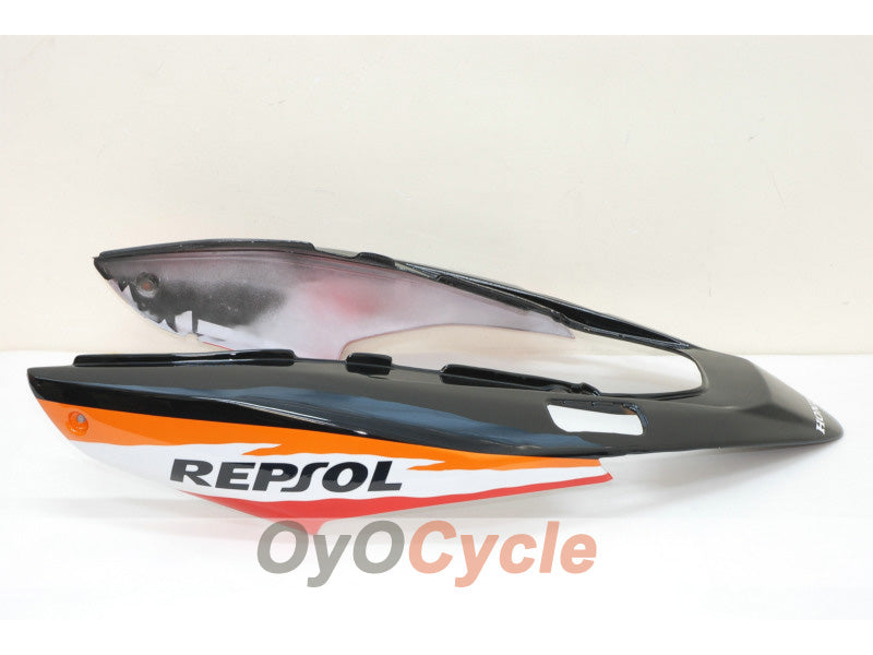 Injection Fairing kit for 02-13 VFR800 - Red, Orange - Repsol #OYO87902833