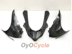 Injection Fairing kit for 04-05 NINJA ZX-10R - White, Black - West #OYO87901550