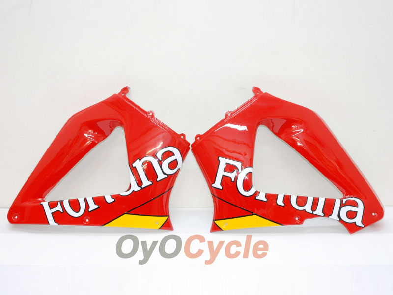 Injection Fairing kit for 00-01 CBR900RR 929 - Red, Yellow - Fortuna #OYO87902702