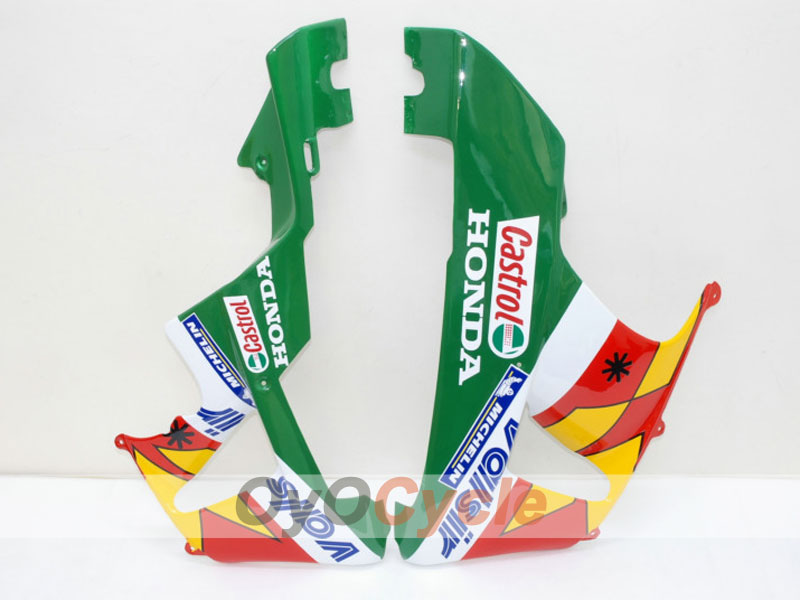 Injection Fairing kit for 00-01 CBR900RR 929 - Red, Yellow - Fortuna #OYO87902702