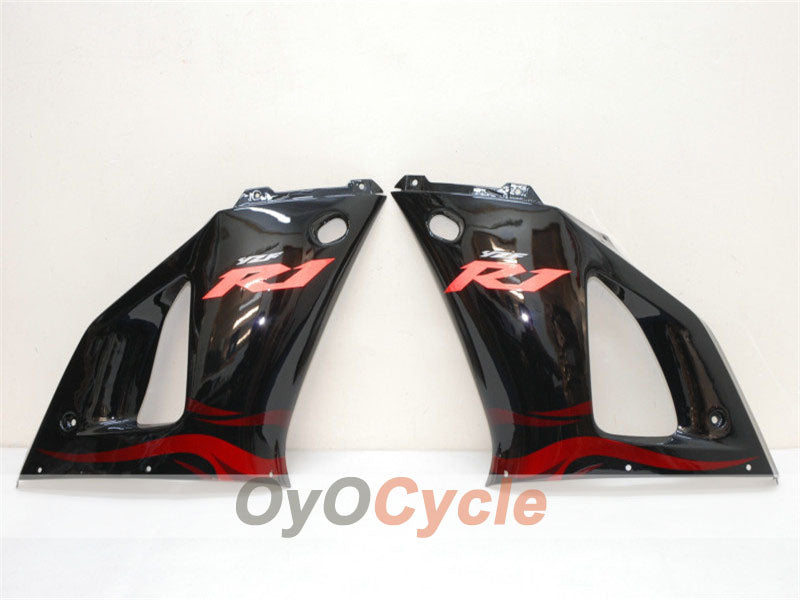 Injection Fairing kit for 00-01 YZF-R1 - Red, Black - Flame #OYO87900767 Secondary image