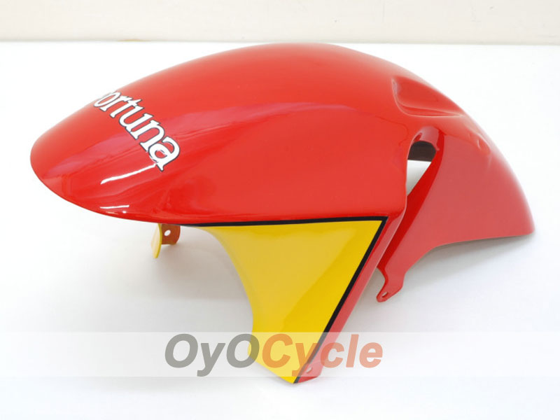 Injection Fairing kit for 00-01 CBR900RR 929 - Red, Yellow - Fortuna #OYO87902702