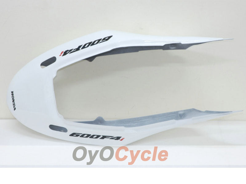 Injection Fairing kit for 04-07 CBR600F4i - White, Black - Factory Style #OYO87900210