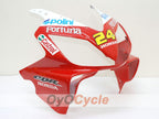 Injection Fairing kit for 01-03 CBR600F4i - Red, Yellow - Castrol #OYO87900156