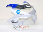 Injection Fairing kit for 99-00 CBR600F4 - White, Black - Konica Minolta #OYO87902781