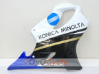 Injection Fairing kit for 99-00 CBR600F4 - White, Black - Konica Minolta #OYO87902781
