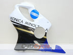 Injection Fairing kit for 99-00 CBR600F4 - White, Black - Konica Minolta #OYO87902781