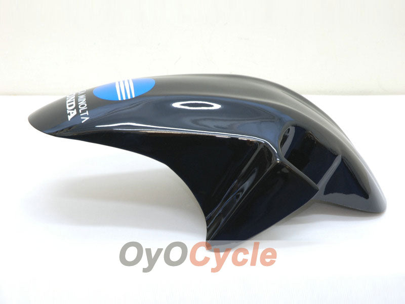 Injection Fairing kit for 99-00 CBR600F4 - White, Black - Konica Minolta #OYO87902781