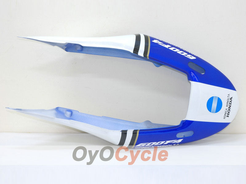 Injection Fairing kit for 99-00 CBR600F4 - White, Black - Konica Minolta #OYO87902781