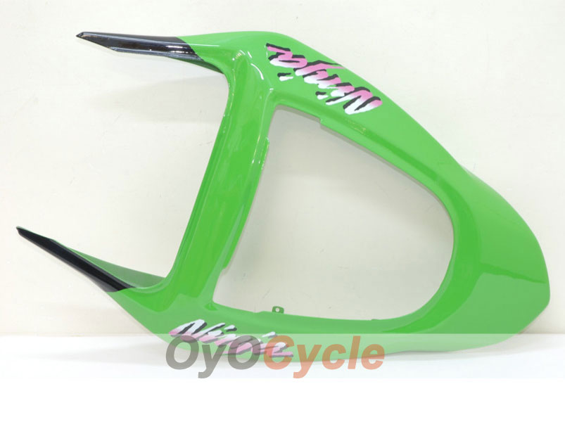 Injection Fairing kit for 03-04 NINJA ZX-6R - Green, White - Factory Style #OYO87901761