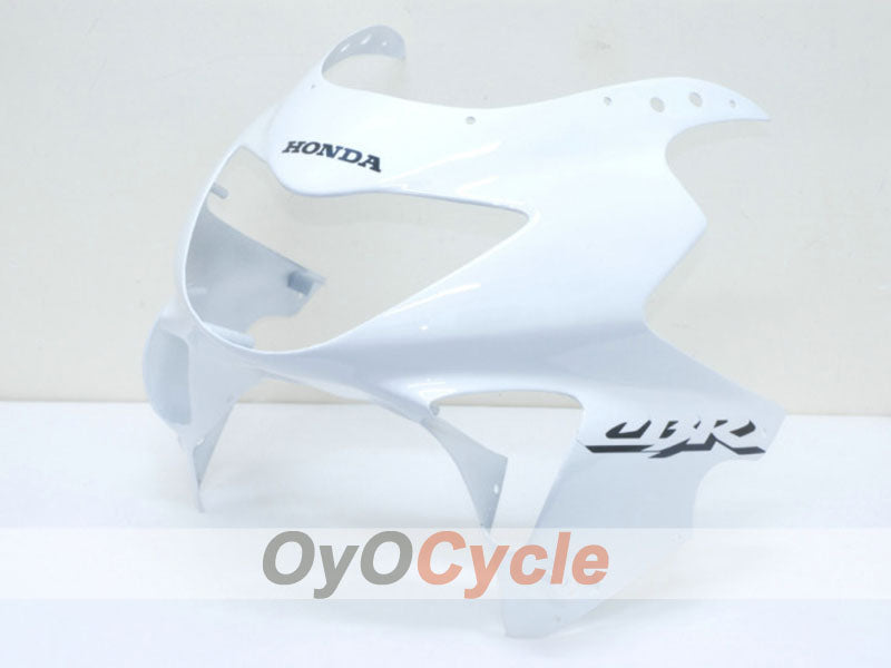 Injection Fairing kit for 99-00 CBR600F4 - White, Black - Factory Style #OYO87900136