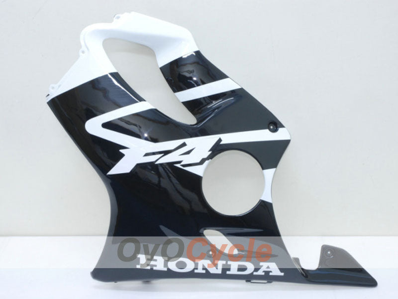Injection Fairing kit for 99-00 CBR600F4 - White, Black - Factory Style #OYO87900136